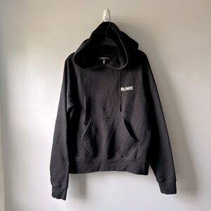 Brunette the label BTL blonde embroidered hoody